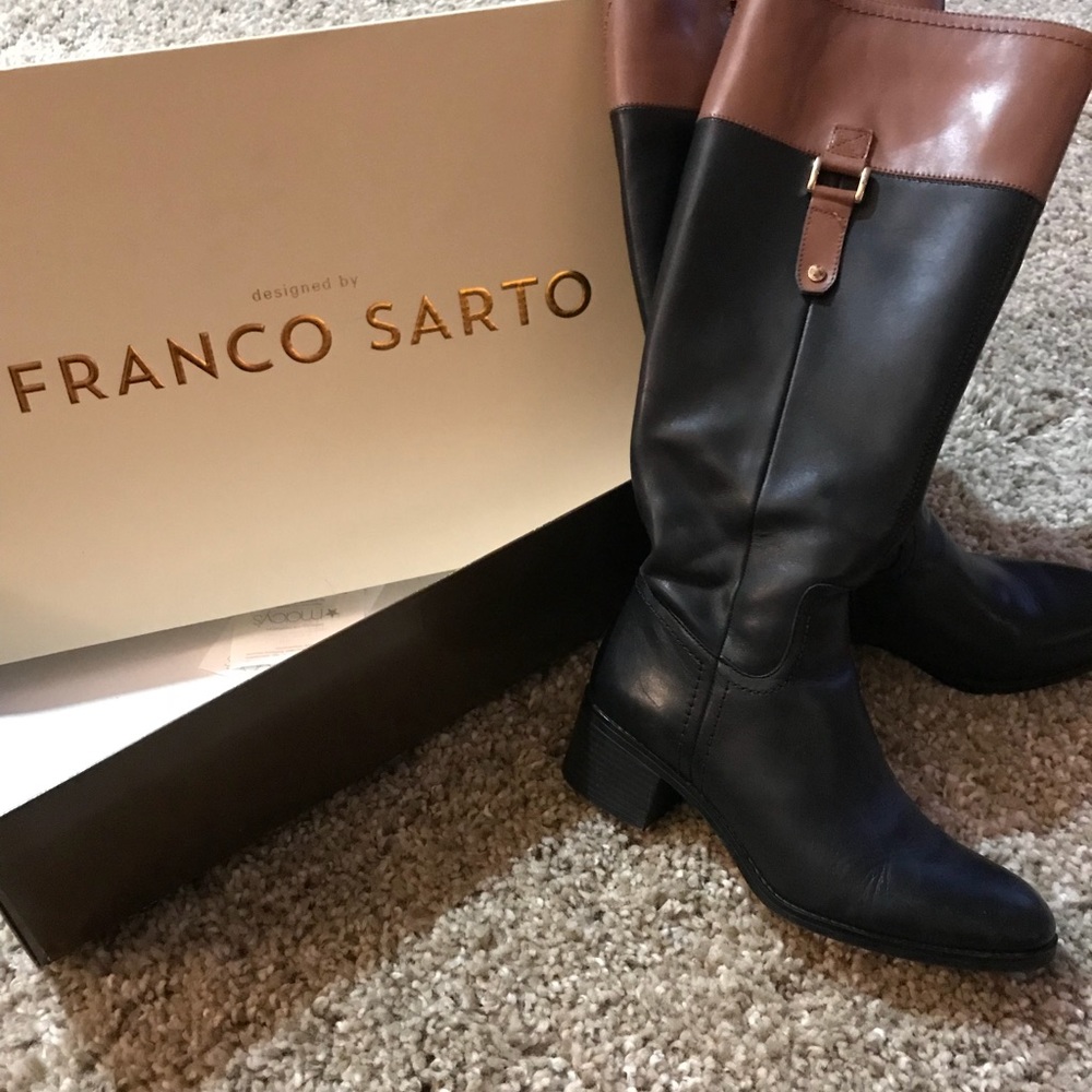 Franco Sarto leather boots